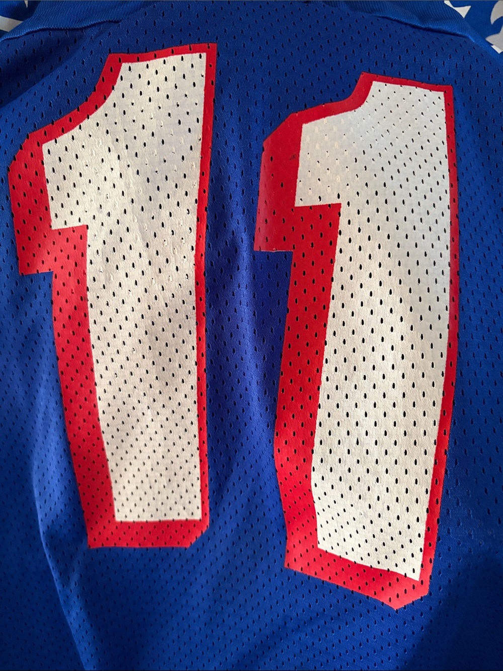 Vintage 90s Drew Bledsoe New England Patriots Wilson Jersey USA Made Size Medium - Picture 5 of 12